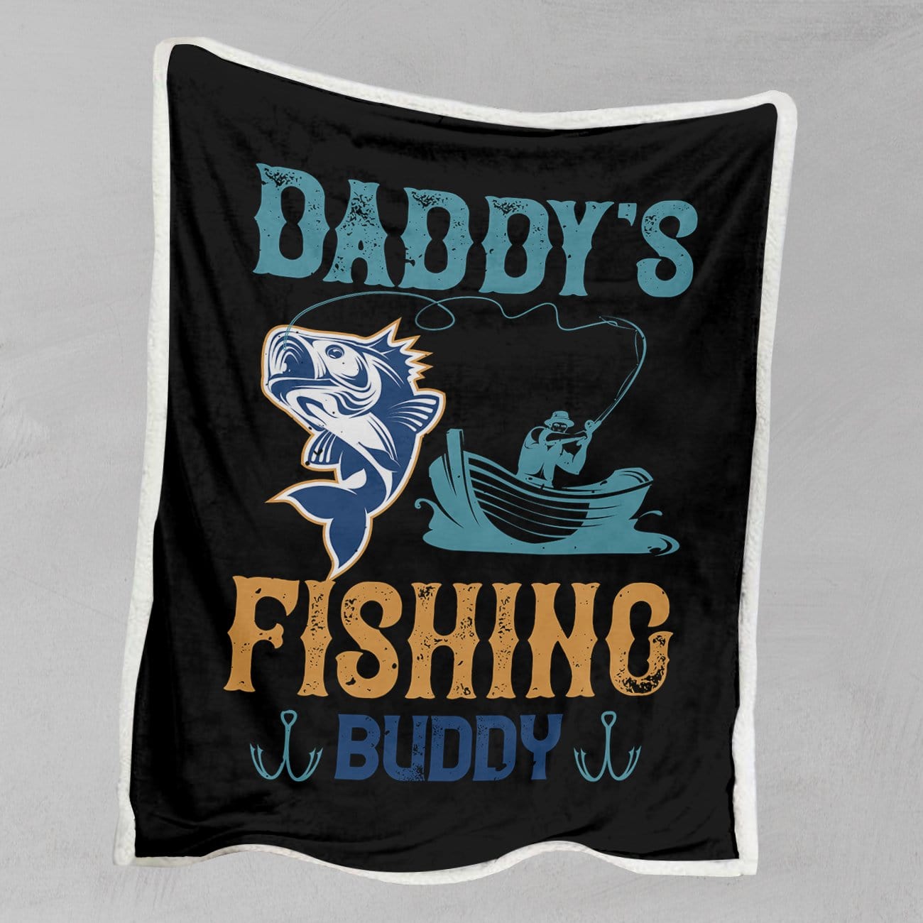 Daddy's Fishing Buddy Daddy's Fishing Buddy Blanket