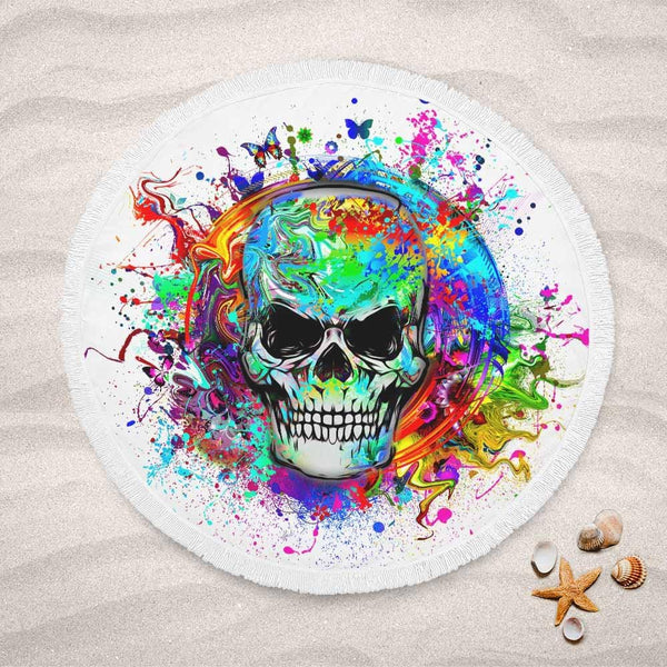 Skull Of Eternity Skull Of Eternity Lightweight Beach Towel