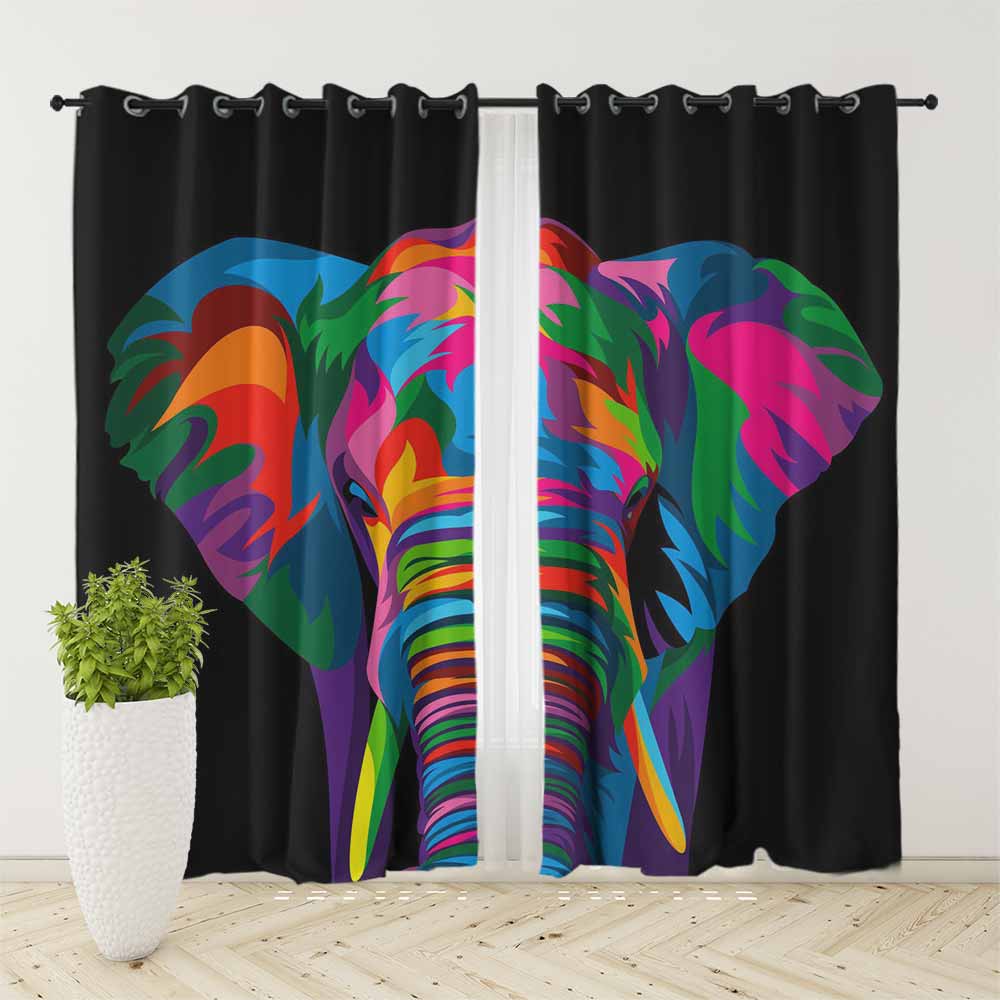 Spiritual Elephant Spiritual Elephant Curtain Set
