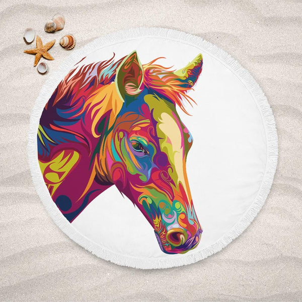 Spiritual Horse Spiritual Horse Lightweight Beach Towel