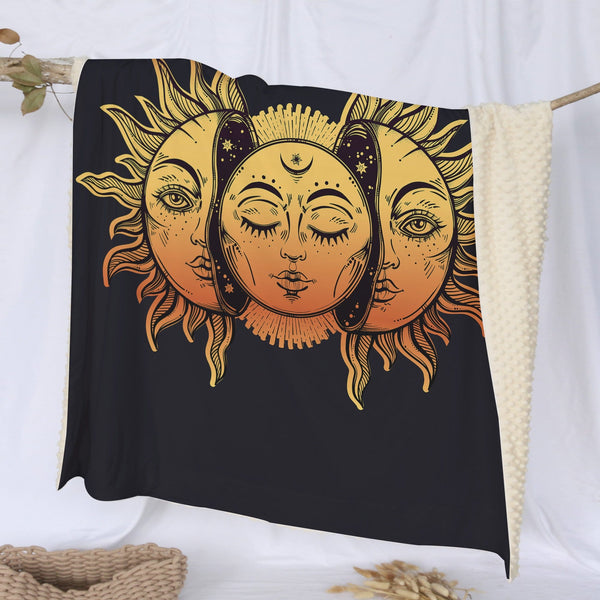 Sun And Moon Sun And Moon Deluxe Minky Blanket