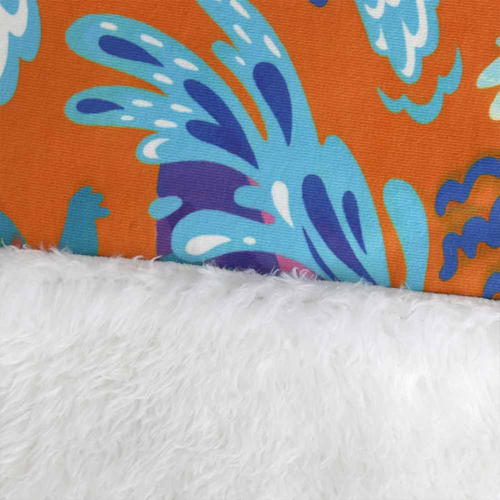 Surfer Koala Plush Sherpa Blankets Surfer Koala Blanket