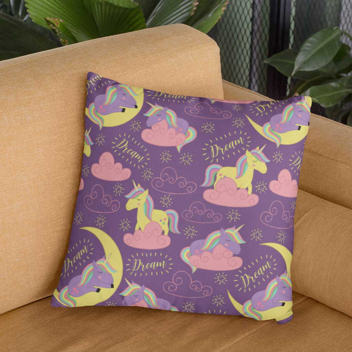 Sweet Dreams Unicorn Cushion Cover-Sweet Dreams Unicorn-Little Squiffy