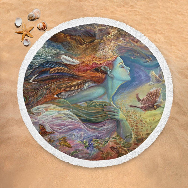 Josephine Wall The Spirit of Flight Lightweight Beach Towel