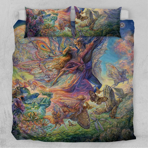 Josephine Wall Titania And Oberon Quilt Cover Set