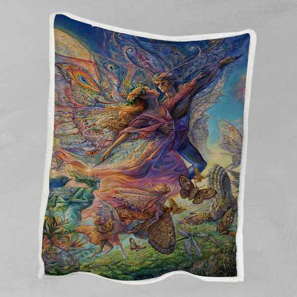 Josephine Wall Titania And Oberon Blanket
