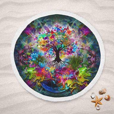 Tree Of Life Tree Of Life Lightweight Beach Towel