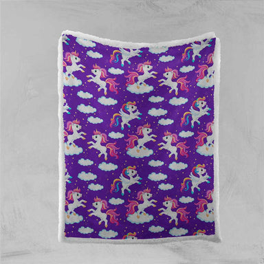 Unicorn Dreams Blanket-Unicorn Dreams-Little Squiffy