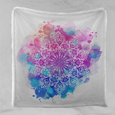 Watercolour Mandala Watercolour Mandala Blanket