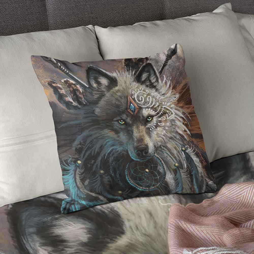 Wolf Warrior Wolf Warrior Cushion Cover