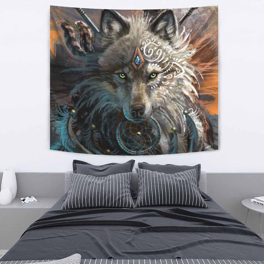 Wolf Warrior Wolf Warrior Tapestry