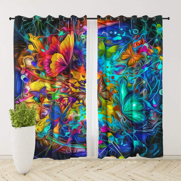 Butterfly Burst Butterfly Burst Curtain Set