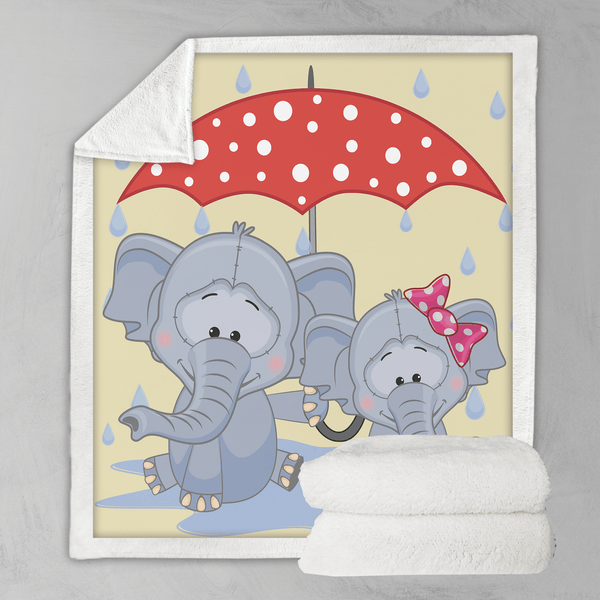 Umbrella Animals - Elephants Umbrella Animals - Elephants Blanket