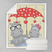Umbrella Animals - Hippos Umbrella Animals - Hippos Blanket