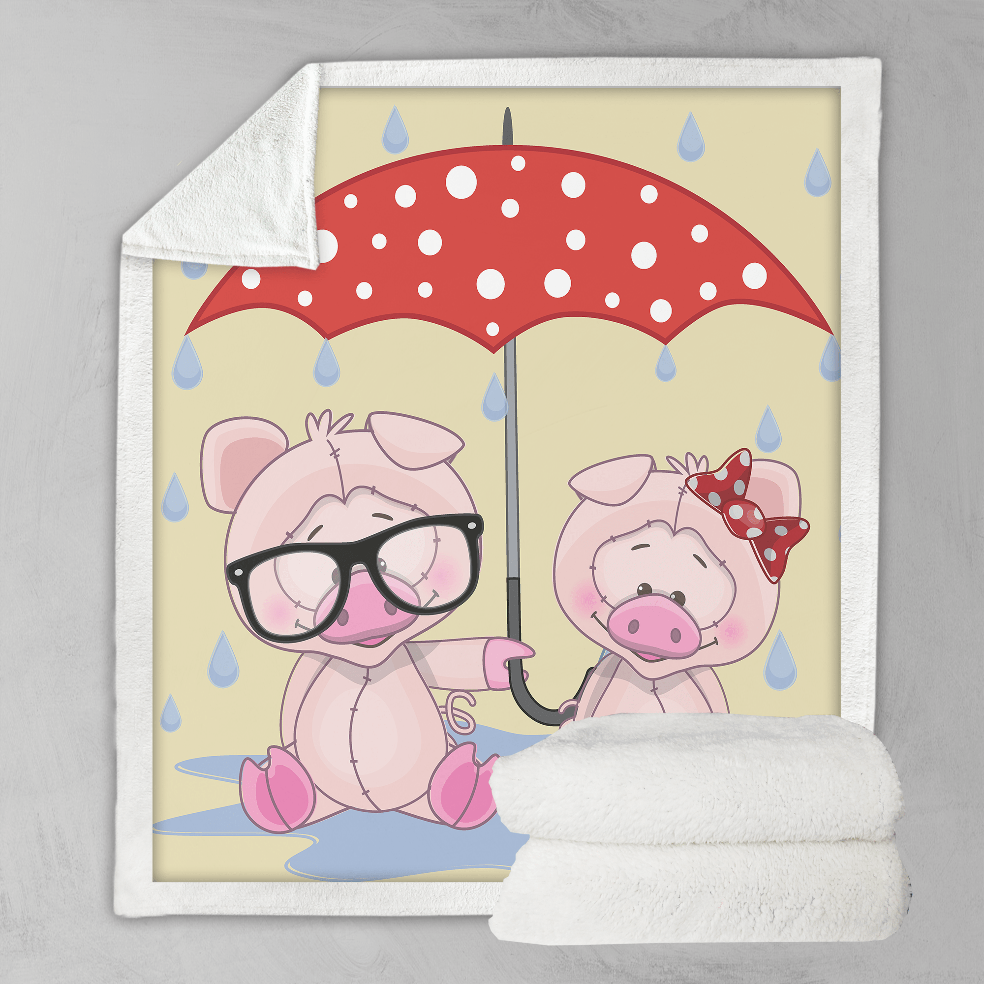 Umbrella Animals - Piglets Umbrella Animals - Piglets Blanket