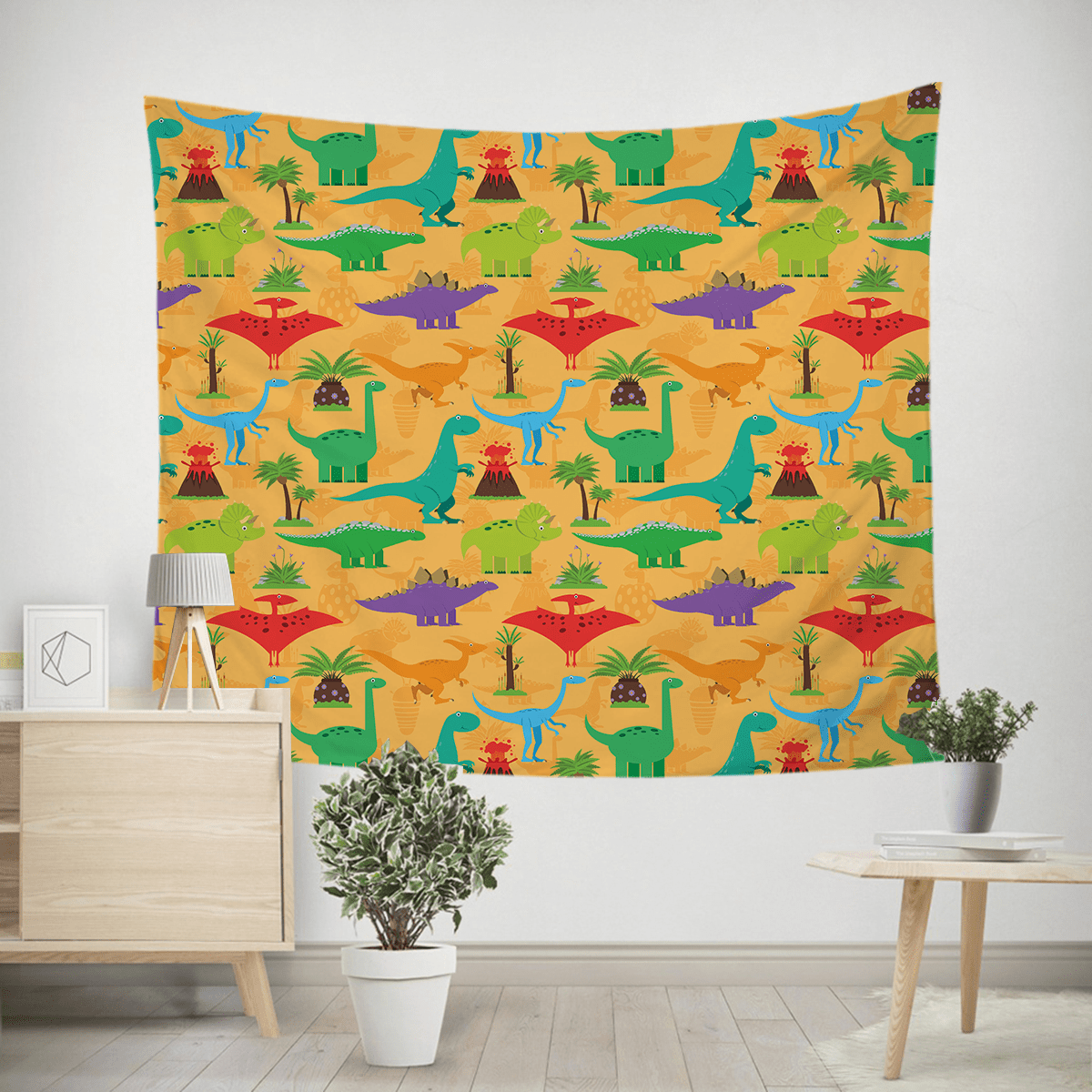 Dinosaur Mania Dinosaur Mania Tapestry