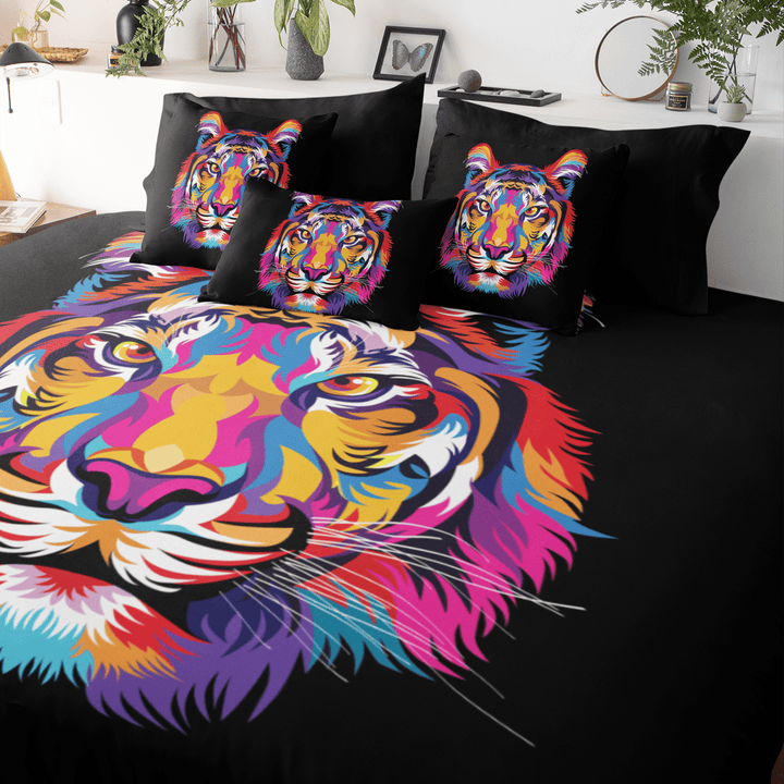 Bright Tiger Bright Tiger Quilt Cover Set