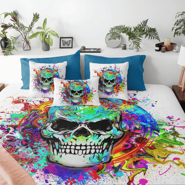 Skull Of Eternity Skull Of Eternity Quilt Cover Set