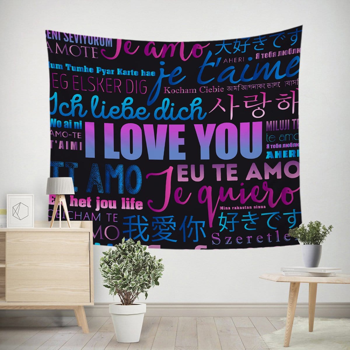 I Love You I Love You Tapestry