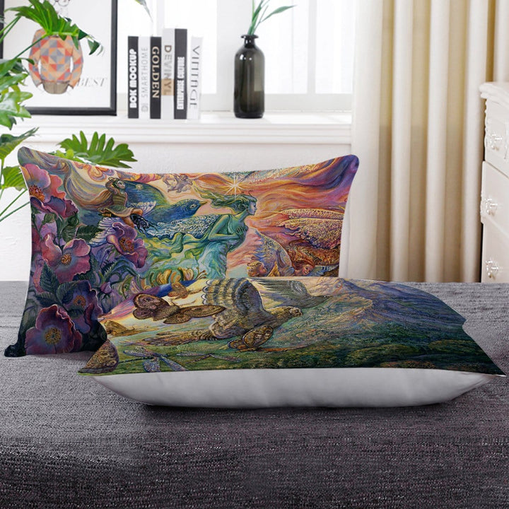 Josephine Wall Titania And Oberon Pillow Cases