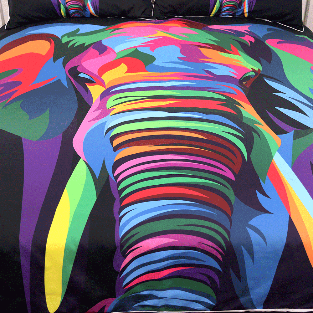 Spiritual Elephant Spiritual Elephant Quilt Cover Set