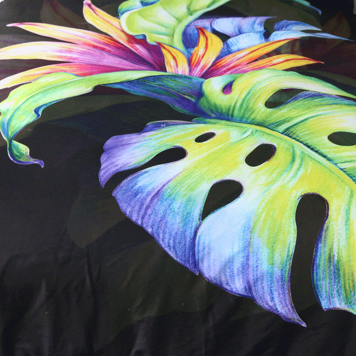 Tropical Strelitzia Tropical Strelitzia Quilt Cover Set