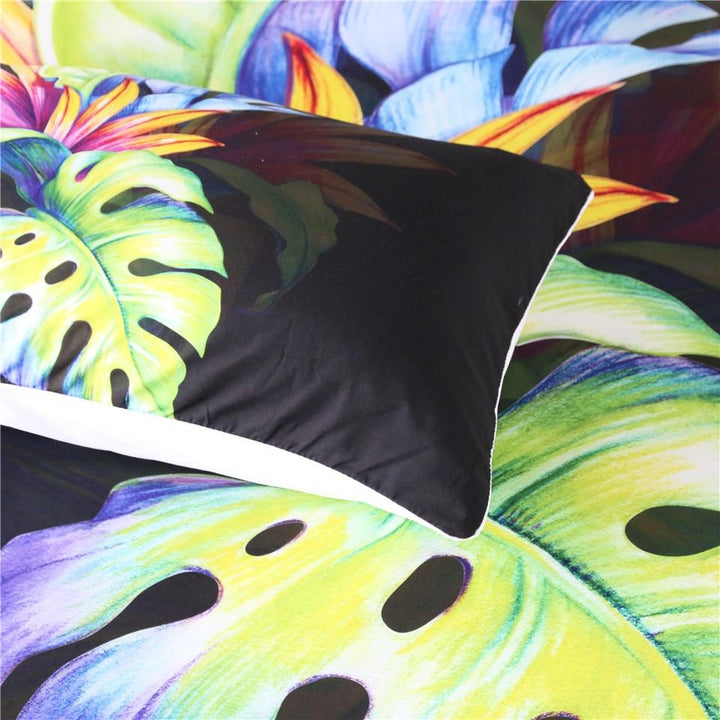 Tropical Strelitzia Tropical Strelitzia Quilt Cover Set