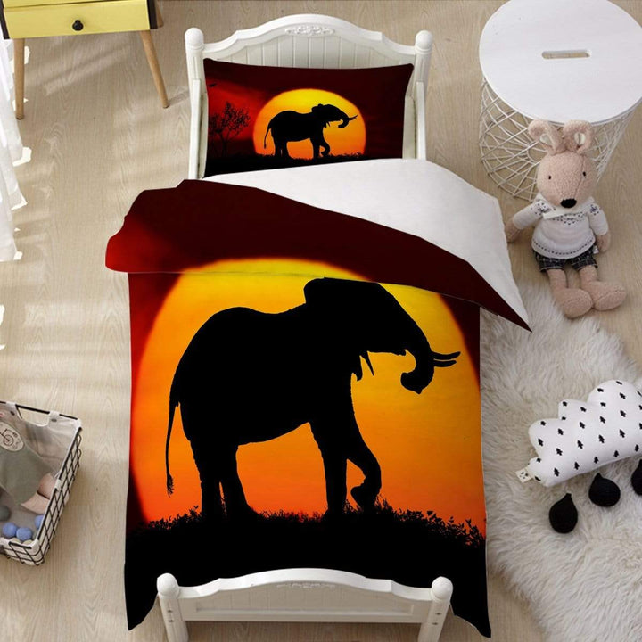 African Sunset Cot African Sunset Quilt Cover Set
