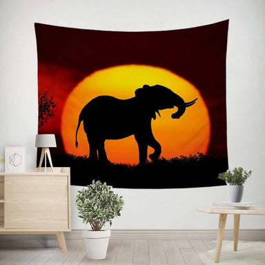 African Sunset African Sunset Tapestry