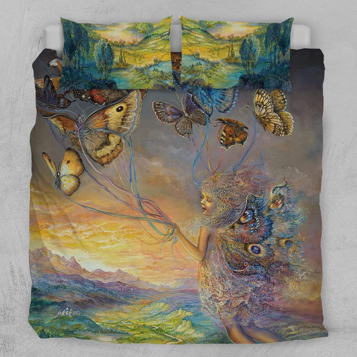 Josephine Wall Up And Away Quilt Cover Set